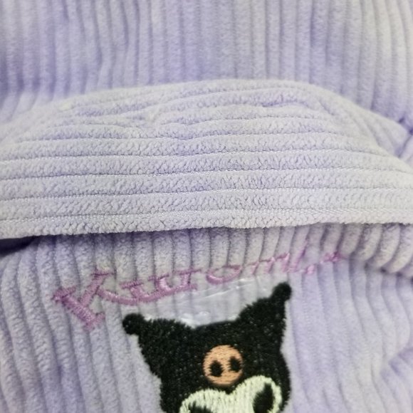 Kumori corduroy over the shoulder girls purse with 2 zippered compartments - Picture 3 of 12